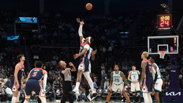 今日NBA战报消息：奇才132-116黄蜂 库兹马轰33分鲍尔空砍34+7